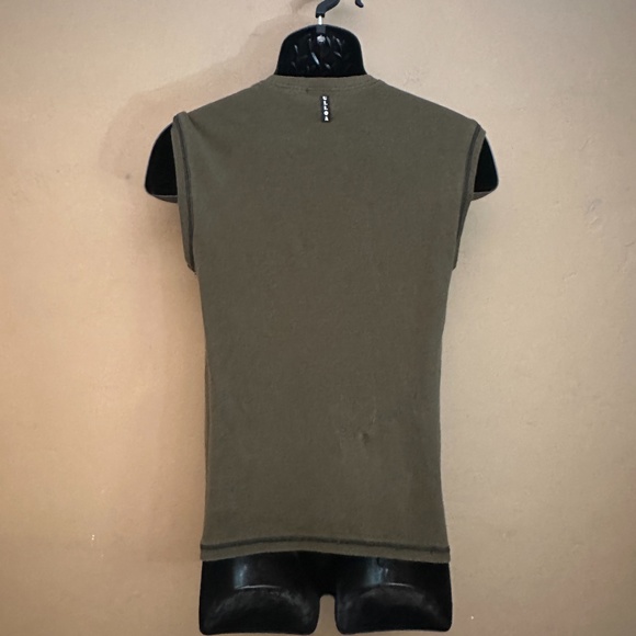 Ulloa Sleeveless T Shirt 18" armpit to armpit seams Cotton blend Vintage - Picture 2 of 2